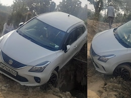 शादी के लिए निकले, गूगल ने बता दिया गलत रास्ता और नाले में जा अटकी कार, फिर कैसे बची जान