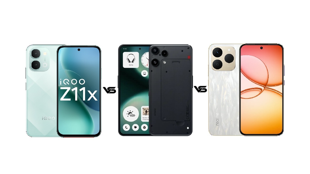 iQOO Z11X 5G vs Nothing Phone 3a Lite 5G vs Realme Narzo 90 5G: जानें कौन सा फोन रहेगा आपके लिए बेहतर