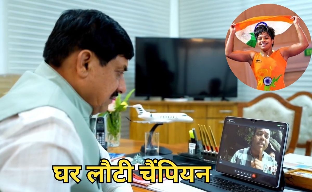 सुरक्षित भारत लौटी अल्बानिया में फंसी MP की महिला पहलवान, वीडियो कॉल पर पिता ने सीएम मोहन का जताया आभार