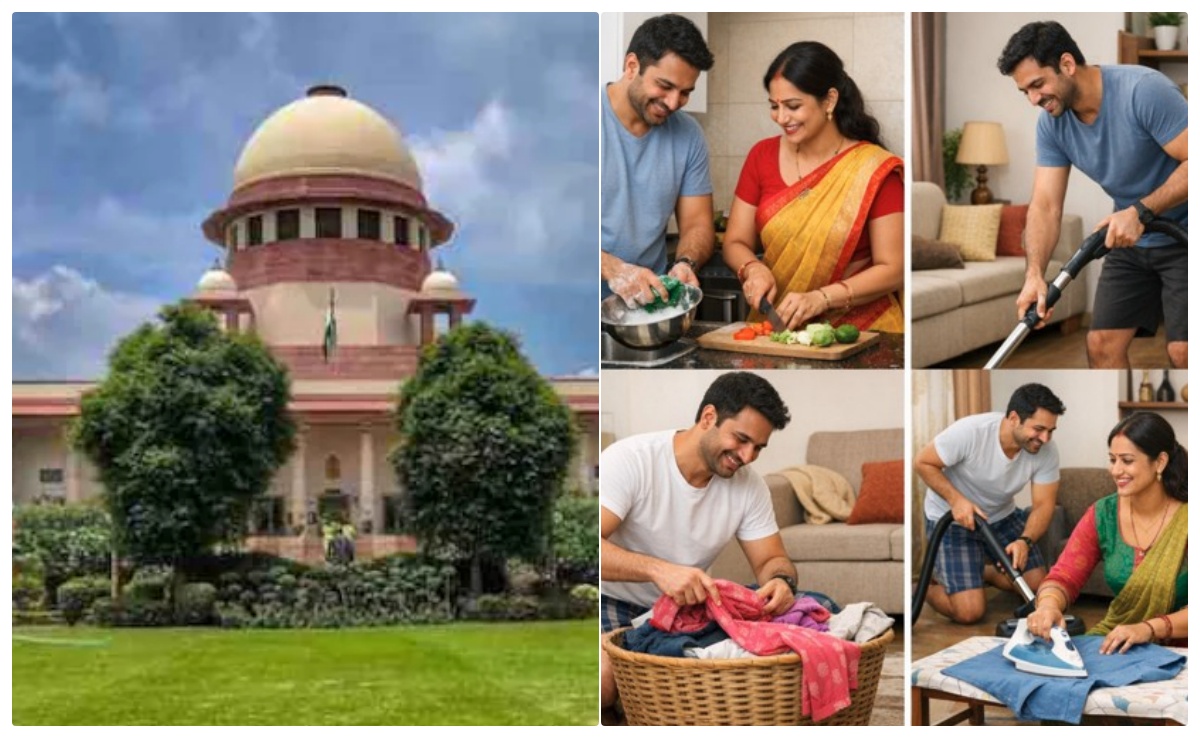 पति खाना बनाने और साफ-सफाई में पत्नी की मदद करे, किसी नौकरानी से शादी नहीं की-सुप्रीम कोर्ट