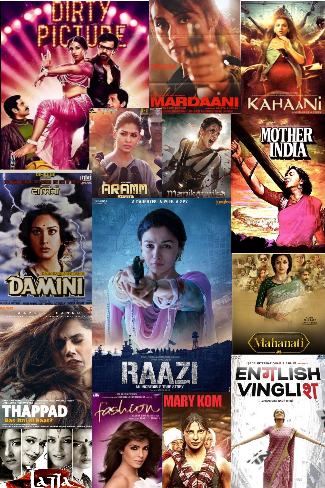 Mother India To Mardaani &mdash; Tracking The Business Of Women-Led Box Office Blockbusters In India