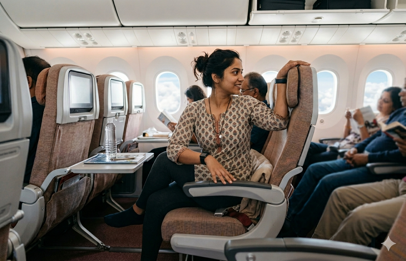 Ayush Ministry launches in-flight yoga routine (image is for reprensentation purposes only)