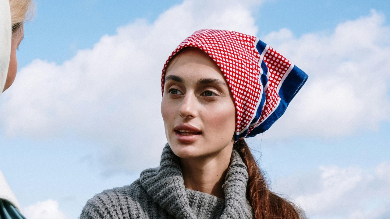 A collection of chic summer hair scarves under ₹500, perfect for style and comfort