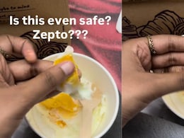 Viral Video: Customer Flags Zepto Cafe Over Alleged "Plastic-Like" Egg Dish