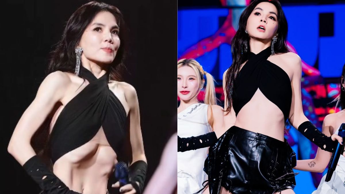 Viral: Taiwanese Singer's "Unnatural" Vacuum Belly Weight-Loss Stunt At A Concert In China Sparks Debate