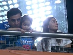 Watch: Ranbir Kapoor, Alia Bhatt Cheer For India With Daughter Raha During T20 World Cup Semi-Final vs England