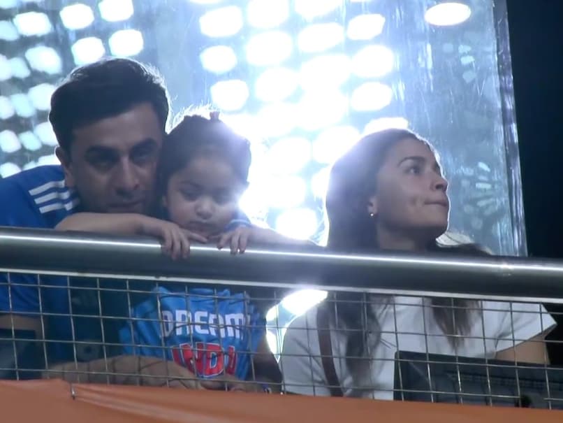 Watch: Ranbir Kapoor, Alia Bhatt Cheer For India With Daughter Raha During T20 World Cup Semi-Final vs England