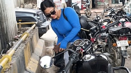 Road Rage In Jaipur: Woman Caught On Camera Vandalising Motorcycle