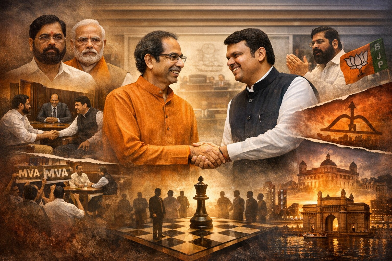 उद्धव पर फडणवीस ने की तारीफों की बौछार, शिंदे को इशारा या बदल रही महाराष्ट्र की सियासी हवा