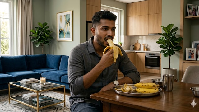 Bananas are a great source of magnesium