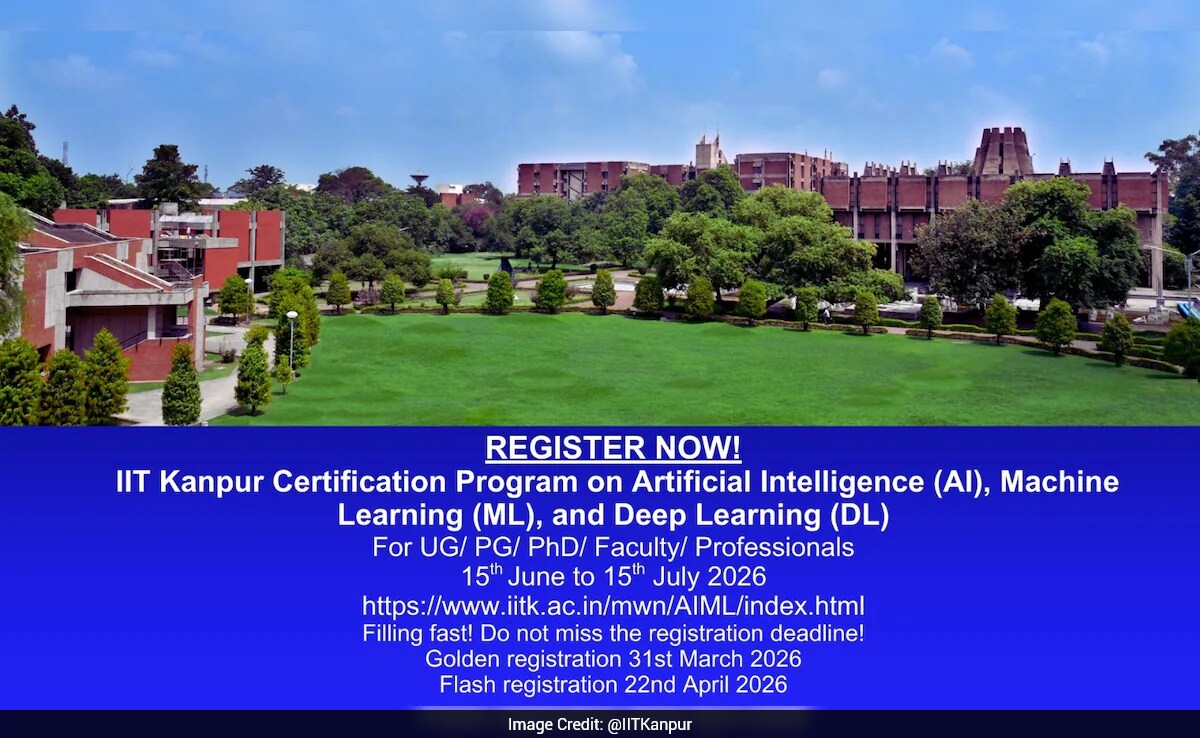 IIT Kanpur Launches Intensive AI And Machine Learning Certification Programme