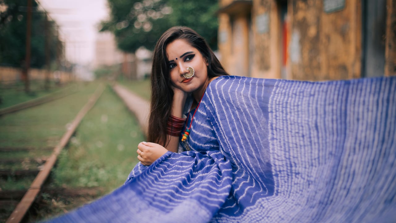 7 Beautiful Satin Sarees That Will Not Slip While You Walk