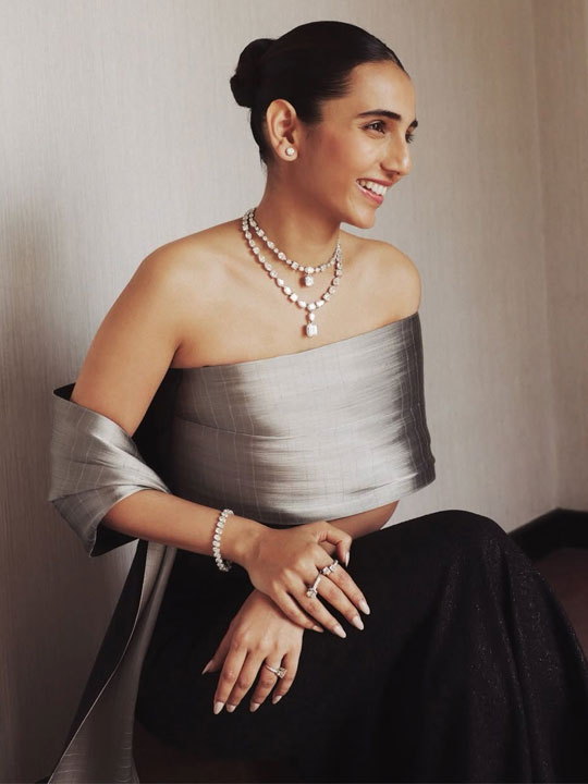 Masoom Minawala Serves Metallic Couture Moment