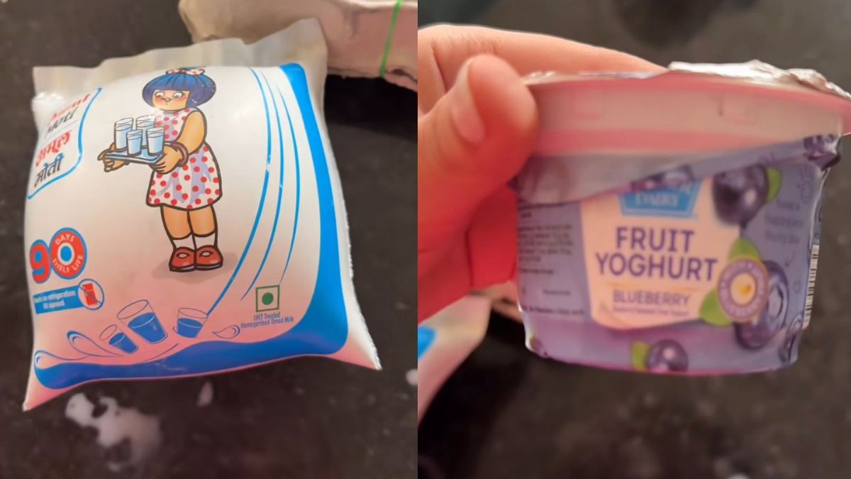 Torn Mother Dairy Curd, Leaky Amul Milk In Zepto Order, Brand Reacts