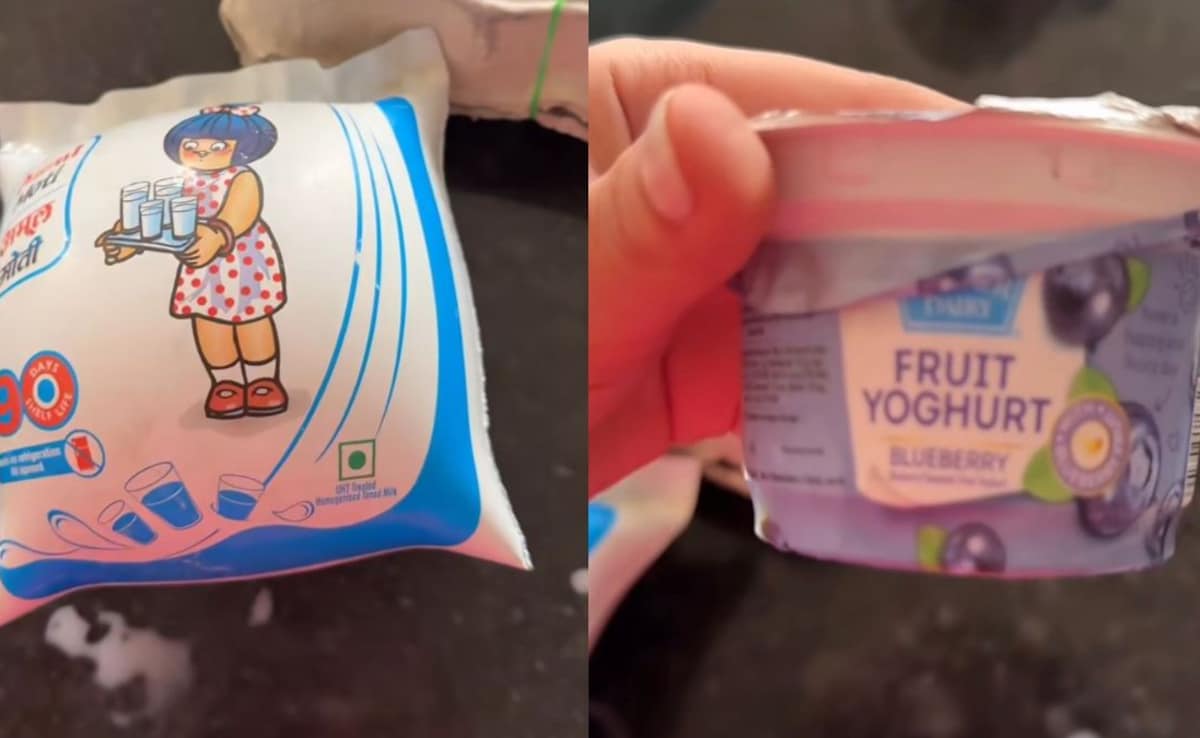 Torn Mother Dairy Curd Cup, Leaky Amul Milk Pouch In Zepto Order, Brand Reacts