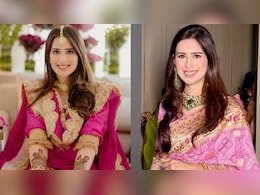 Arjun Tendulkar's Wife Saaniya Stuns In Pink In Unseen Pics From Chooda Ceremony