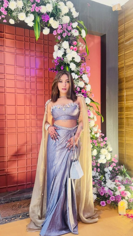 Aashika Bhatia Nails The Luxe Lavender Moment