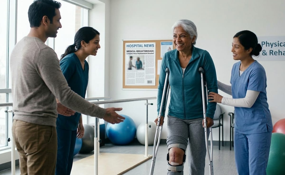 Medical Breakthrough: 62-Year-Old Woman Regains Ability To Walk After Complex Knee Replacement Surgery