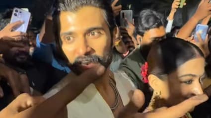 रश्मिका मंदाना का पति बनते ही विजय देवरकोंडा बने 'कबीर सिंह', बीवी को घूर रहे शख्स का किया ये हाल