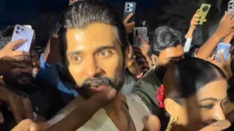 रश्मिका मंदाना का पति बनते ही विजय देवरकोंडा बने 'कबीर सिंह', बीवी को घूर रहे शख्स का किया ये हाल