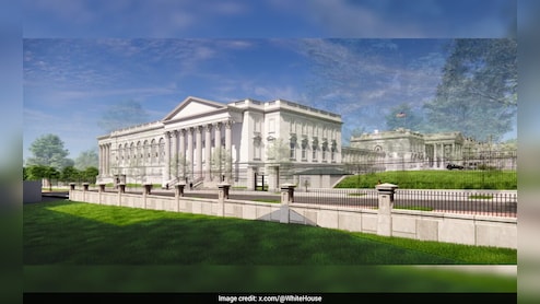 Trump's Ballroom With 'Stairs To Nowhere' Red-Flagged By Architects