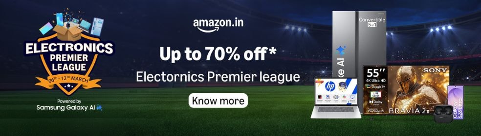 The Amazon Electronics Premiere Deals Is Live Now: Grab Up To 80% Off On Everything Electronic