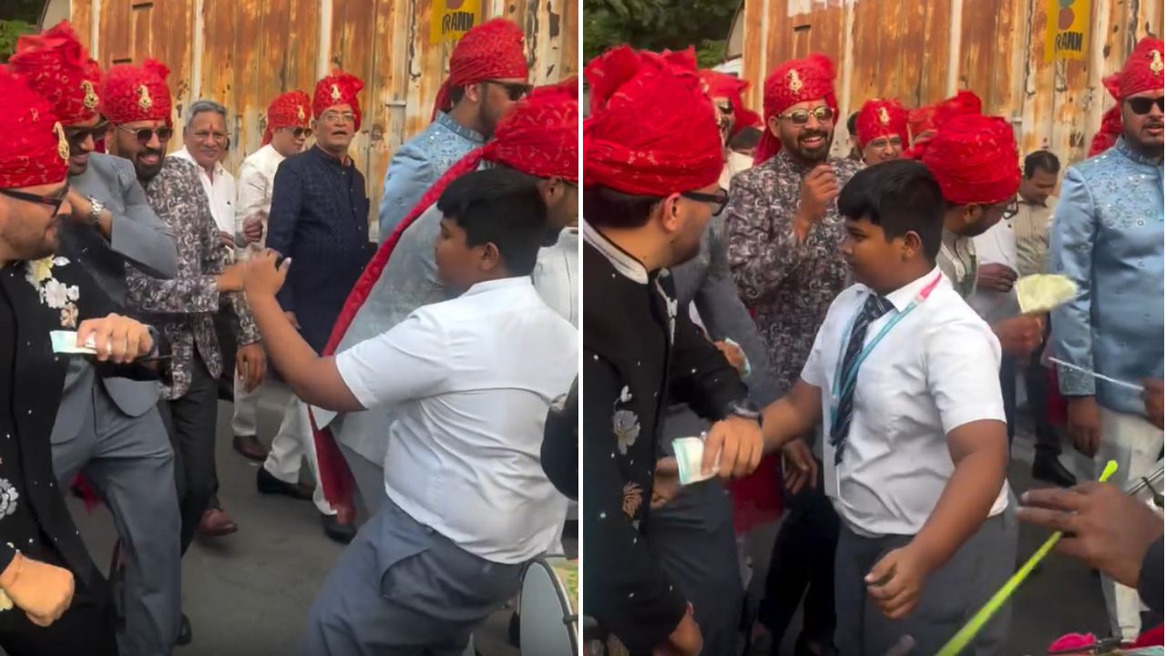 स्कूल से घर लौट रहे बच्चे ने बारात में किया जबरदस्त डांस, देखकर झूम उठे बाराती, सोशल मीडिया पर जमकर वायरल हो रहा वीडियो