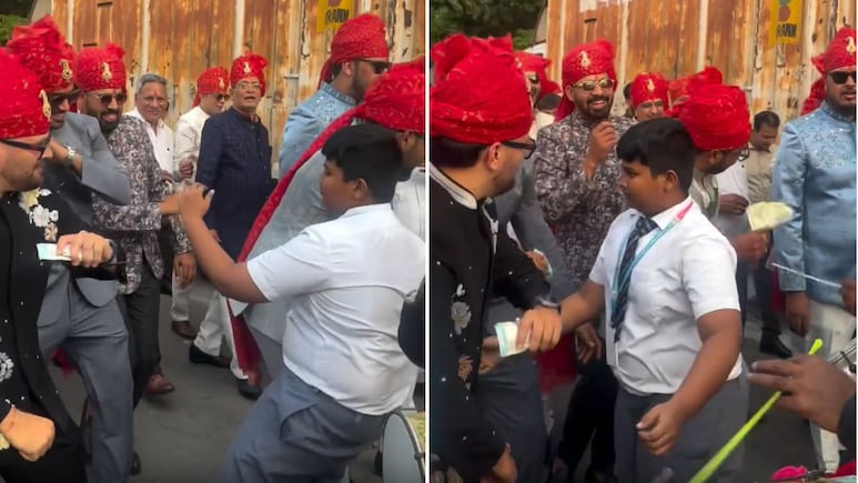 स्कूल से घर लौट रहे बच्चे ने बारात में किया जबरदस्त डांस, देखकर झूम उठे बाराती, सोशल मीडिया पर जमकर वायरल हो रहा वीडियो