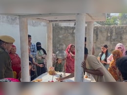 अलवर में कब्रिस्&zwj;तान के पास बने मंद&zwj;िर का श&zwj;िवल&zwj;िंग तोड़ा, तनाव की सूचना पर पहुंची पुल&zwj;िस&nbsp;