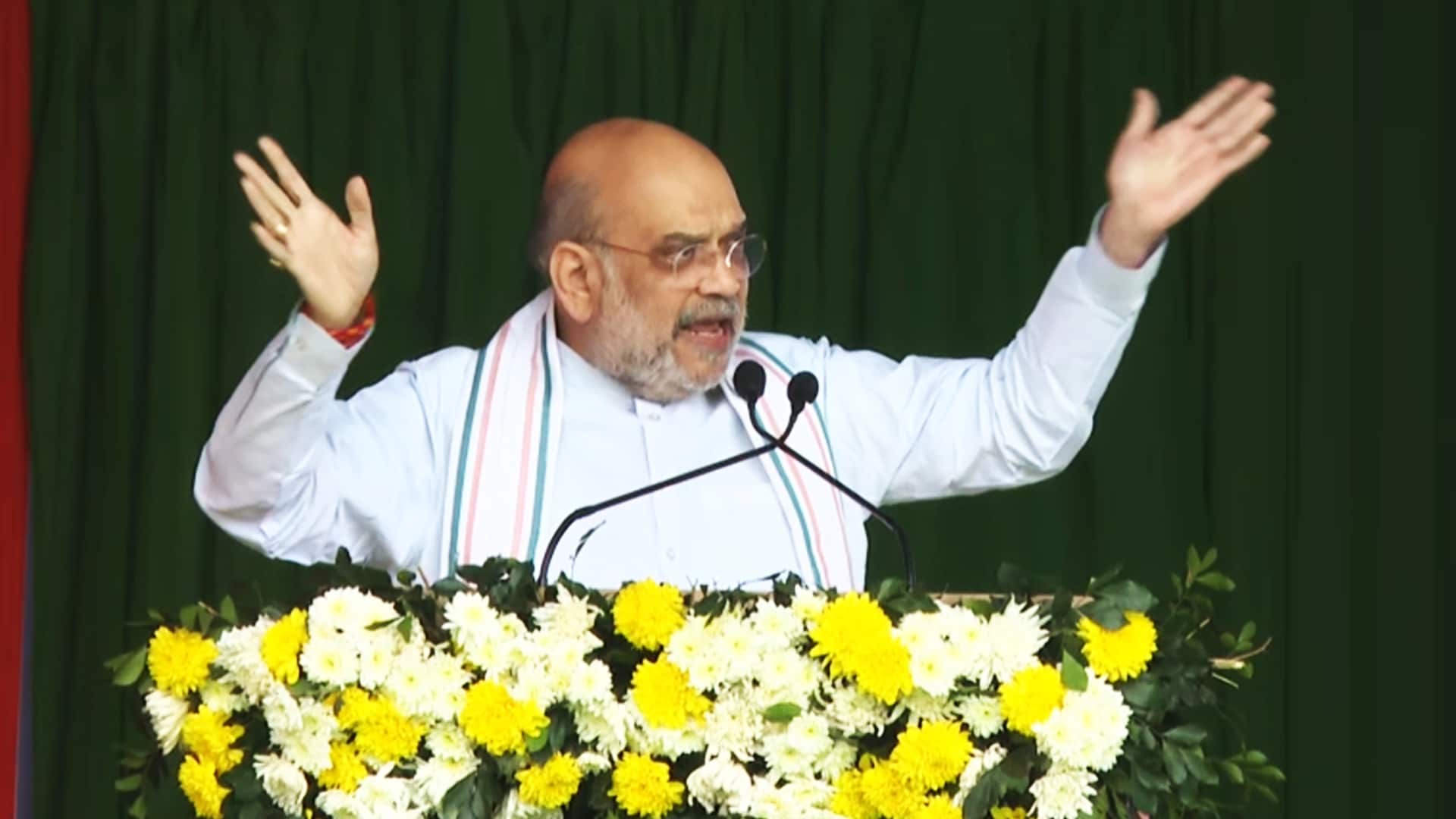 Amit Shah Targets 'Infiltrators', Congress, And Jawaharlal Nehru In Explosive Address