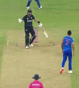 T20 World Cup Final: Arshdeep Singh Throws Ball At New Zealand Batter, Results In Heated Spat. Suryakumar Yadav Does This