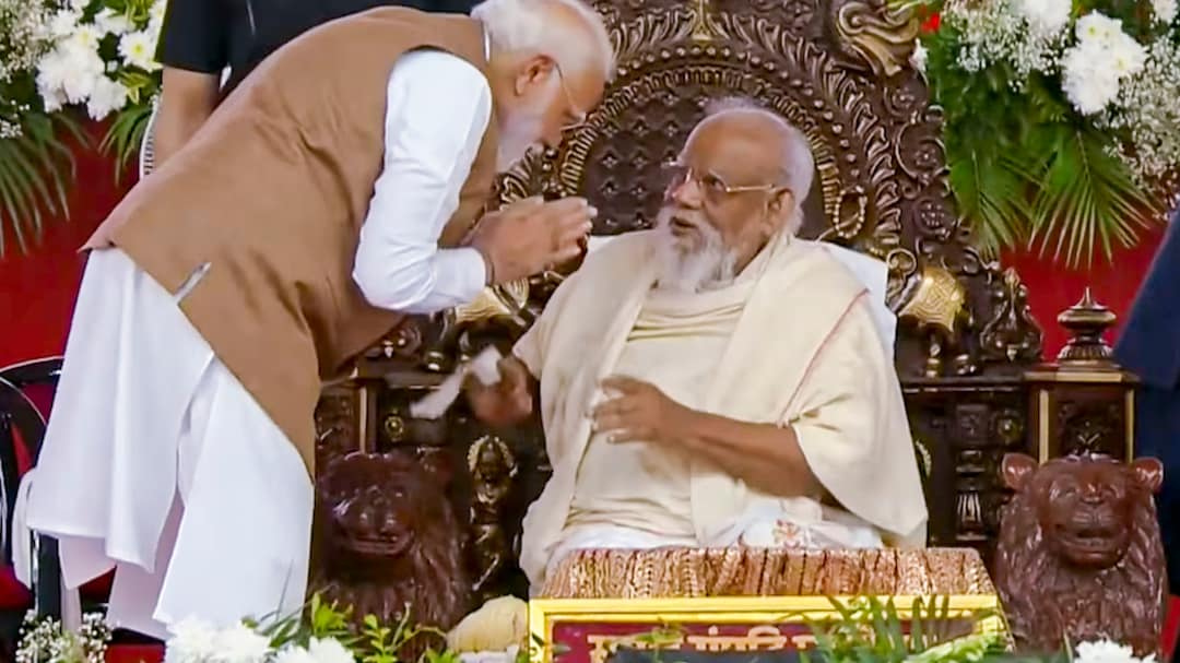 Prime Minister Narendra Modi in Gandhinagar