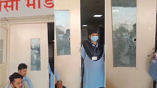 भोपाल में बेखौफ बदमाश, हमीदिया अस्पताल के इमरजेंसी गेट पर की फायरिंग, घायल का पीछा कर दागी गोलियां