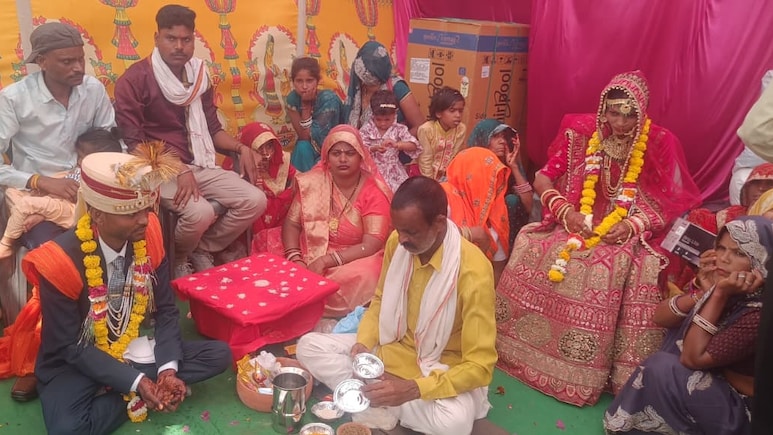 धौलपुर में अनिल अग्रवाल ने 66 अनाथ बेटियों की कराई शादी, अब तक 511 कन्याओं का कर चुके कन्यादान