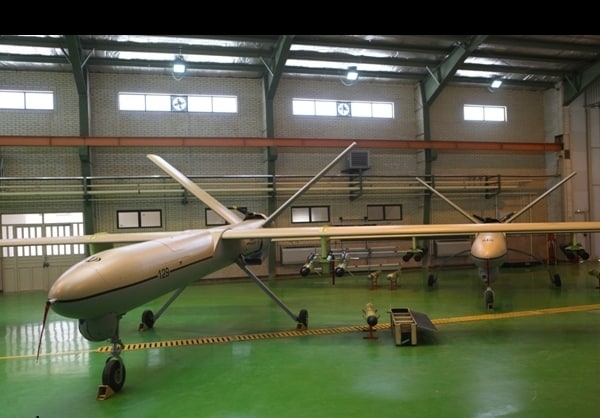 A Shahed-129 drone. A Shahed-129 drone.