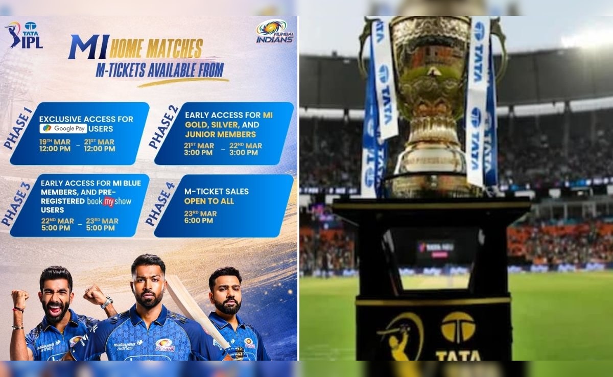 IPL 2026 मैच के टिकट चाहिए? MI Home Match Tickets पाने के ये हैं सबसे बेहतरीन तरीके, खुद Mumbai Indians ने जारी की डिटेल