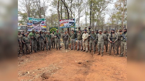 नक्सलवाद के सफाए के लिए सुरक्षाबलों का बड़ा प्रहार, माओवादियों के गढ़ में बनाए 6 नए कैंप