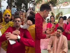 Watch: Yuzvendra Chahal Lights Up Kuldeep Yadavs Haldi Ceremony With Dance On <i>Paan Ki Dukaan</i>