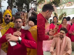 Watch: Chahal Lights Up Kuldeeps Haldi Day With Dance On Paan Ki Dukaan