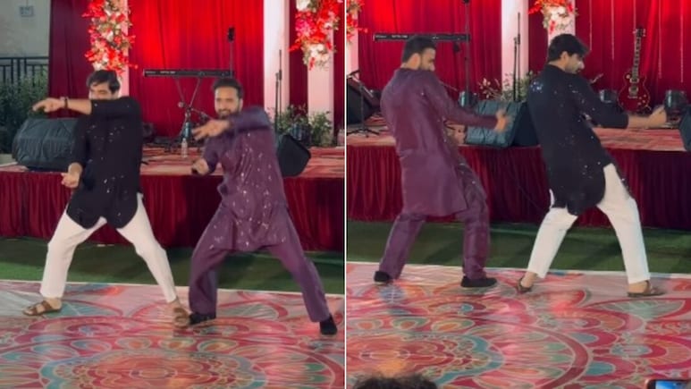 बहन के संगीत में छा गए भाई! &lsquo;शरारत&rsquo; गाने पर डांस देख लोग बोले- ओरिजिनल से भी बेहतर - देखें Video