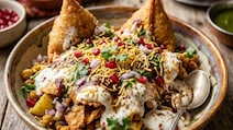 How To Make Dahi Samosa Chaat In 15 Minutes