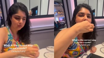 Chopsticks Or Hand? Anshula Kapoor Shows The 'Correct' Way To Eat Sushi