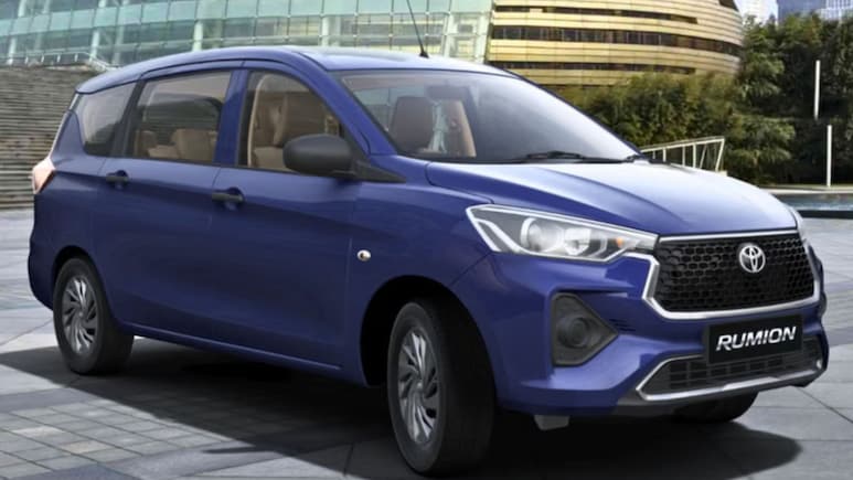 Toyota Rumion Prices Reduced By Rs 95,000 With New Trim; Here's What It Costs Now