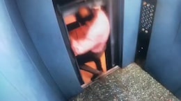 Video: Close Shave For Gujarat Man, Lifts Goes Up While Exiting