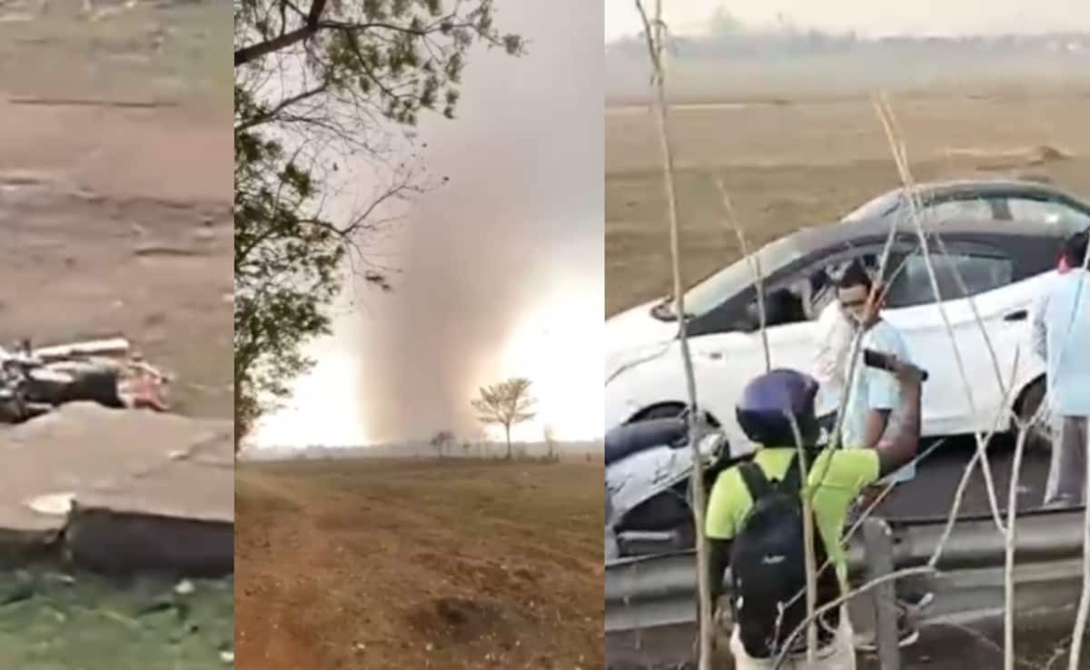 ओडिशा के मयूरभंज में बवंडर ने मचाई तबाही, हवा में उछाली गाड़ियां, 70 से ज्यादा घरों को नुकसान