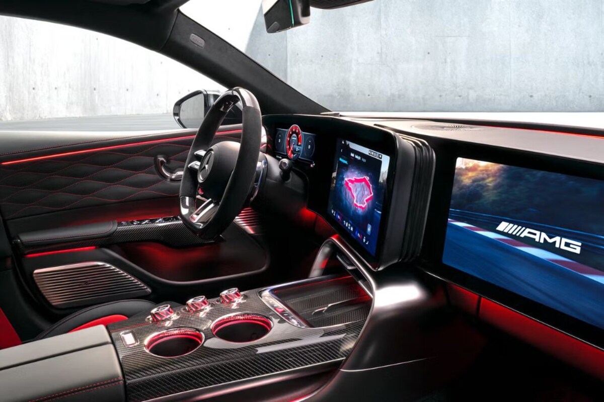 Next-Gen Mercedes-AMG GT 4 Door Coupe Interior Revealed- Check Design ...