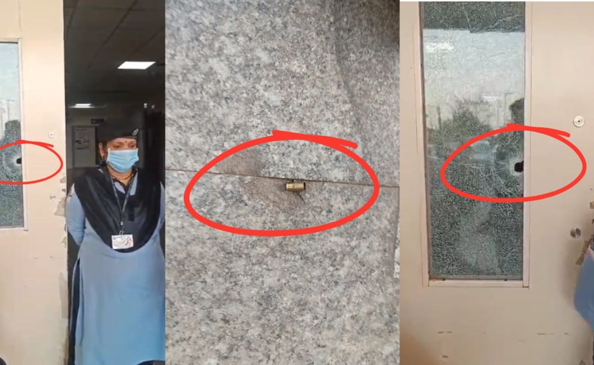 भोपाल में बेखौफ बदमाश: हमीदिया अस्पताल के इमरजेंसी गेट पर की फायरिंग, घायल का पीछा कर दागी गोलियां