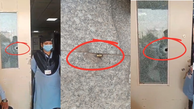 भोपाल में बेखौफ बदमाश: हमीदिया अस्पताल के इमरजेंसी गेट पर की फायरिंग, घायल का पीछा कर दागी गोलियां