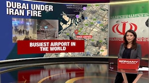 Dubai Airport Shutdown Strands Thousands As Drone Strikes Hit Iconic Landmarks