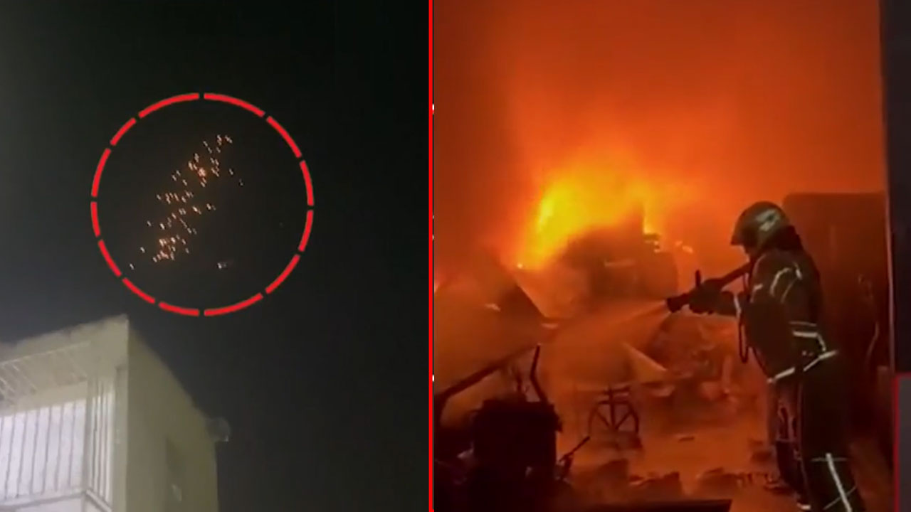 Three Areas In Tel Aviv Hit; Major Warehouse Fire In Bareket, No Casualties Reported